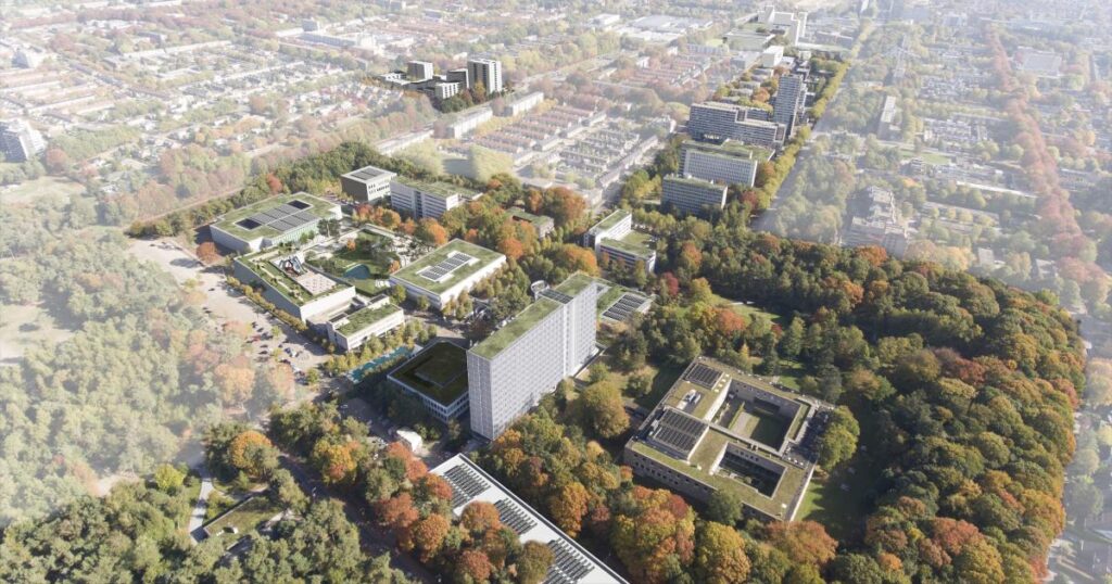 zeleny campus Tilburg University